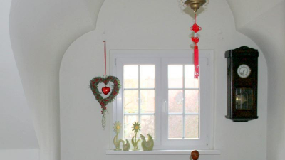 Das Turmzimmer für Gäste des Hauses Das Turmzimmer für Gäste des Hauses