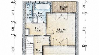 Grundriss 1. Obergeschoss Grundriss 1. Obergeschoss