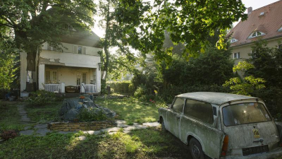 Einheitliche Strukturen gibt es in dieser gewachsenen Siedlung nicht immer Einheitliche Strukturen gibt es in dieser gewachsenen Siedlung nicht immer