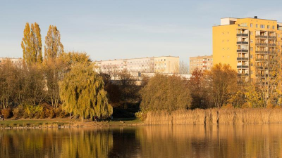 Der Erholungspark Lößnig-Dölitz ist in 5 Minuten erreicht Der Erholungspark Lößnig-Dölitz ist in 5 Minuten erreicht
