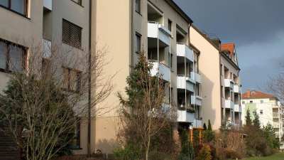 Alle Wohnungen verfügen über Balkone. Alle Wohnungen verfügen über Balkone.