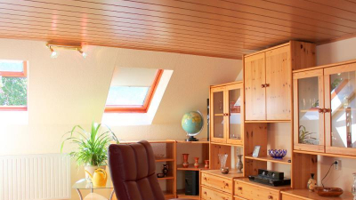 Das Dachgeschoss verspricht Freiraum für die Heranwachsenden. Das Dachgeschoss verspricht Freiraum für die Heranwachsenden.