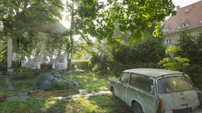 Und es ist eine Gartenstadt. Und es ist eine Gartenstadt.