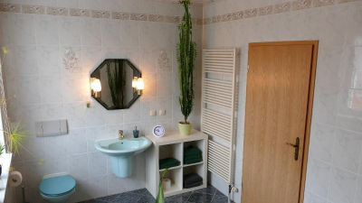 und ein großes Tageslichtbad und ein großes Tageslichtbad