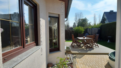 erbautes Einfamilienhaus erbautes Einfamilienhaus