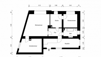 Erdgeschoss Haus 1 Erdgeschoss Haus 1