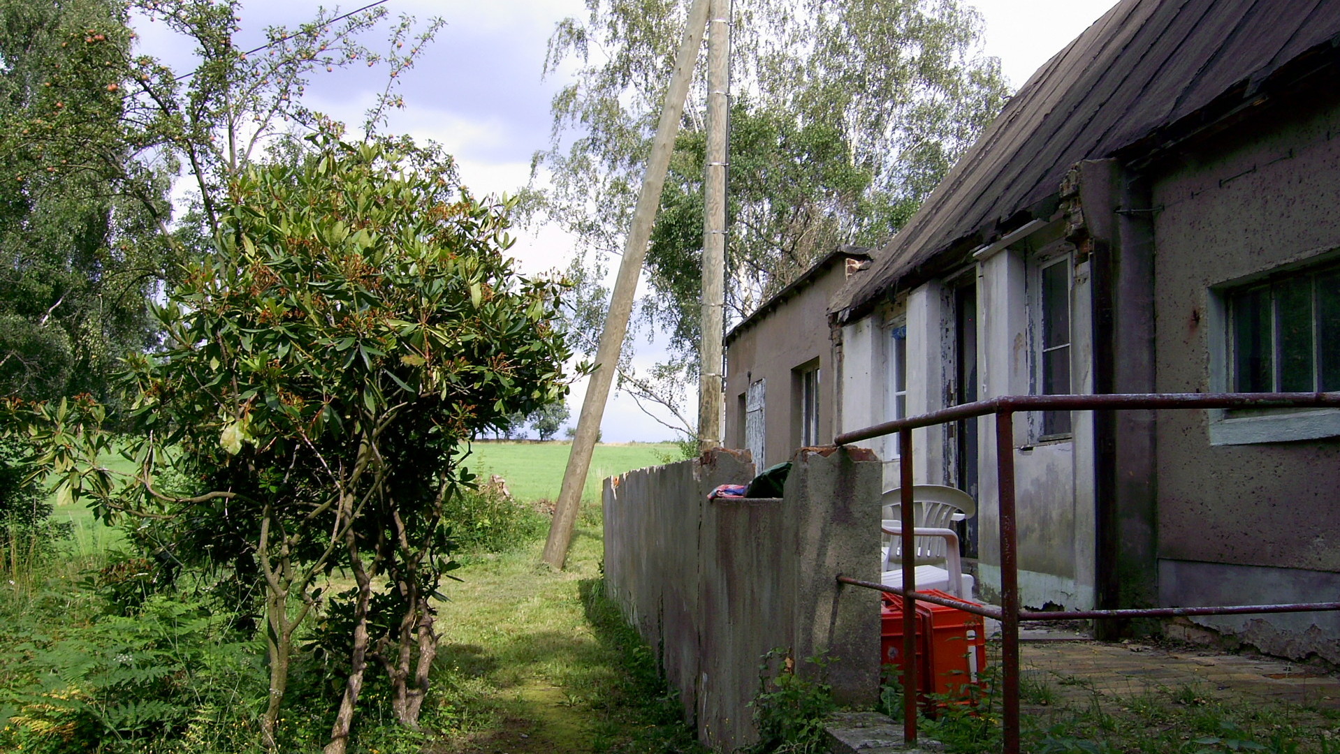 Das Grundstück wurde einige Jahre nicht genutzt Das Grundstück wurde einige Jahre nicht genutzt