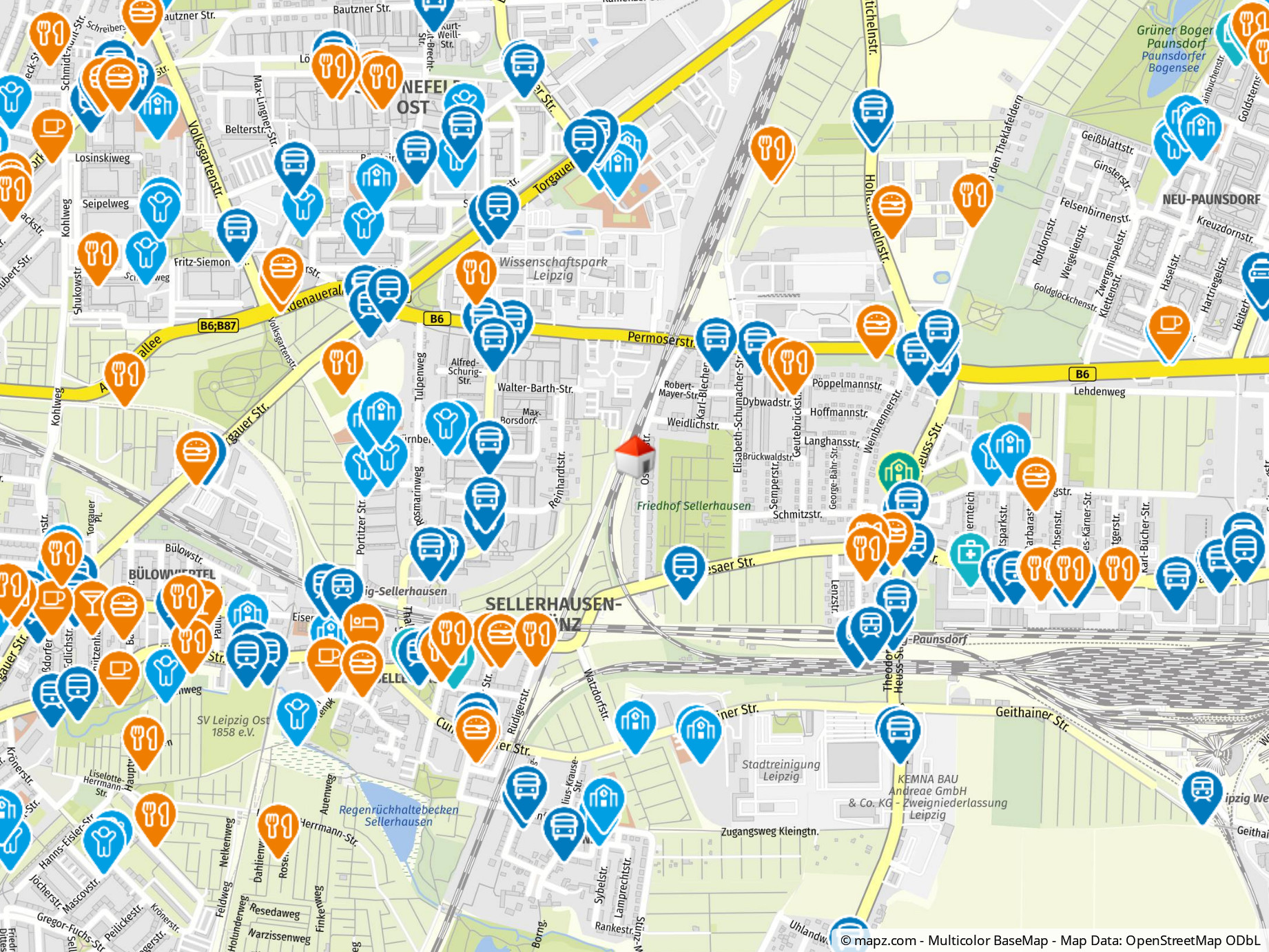 Geolyzer Kartenausschnitt Geolyzer Kartenausschnitt
