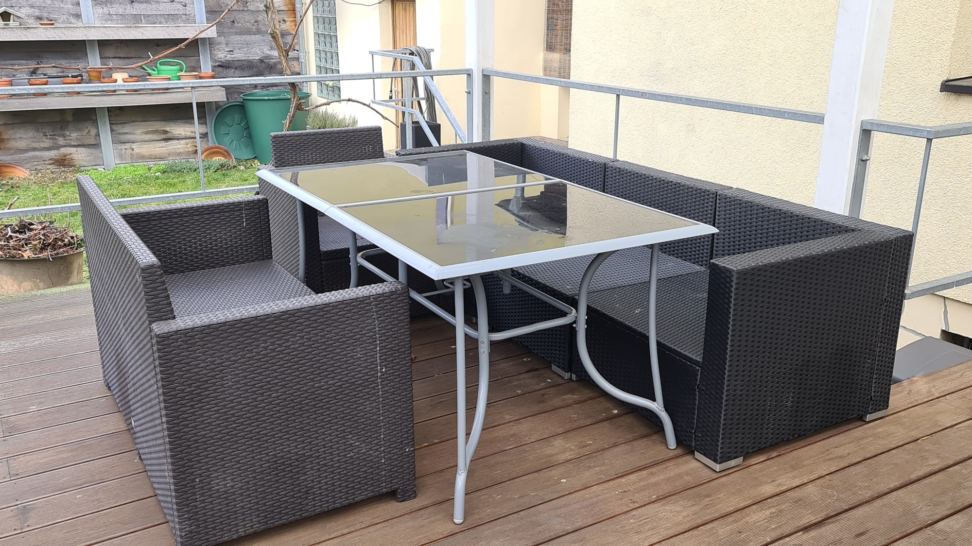 mit Terrasse, Garage mit Terrasse, Garage