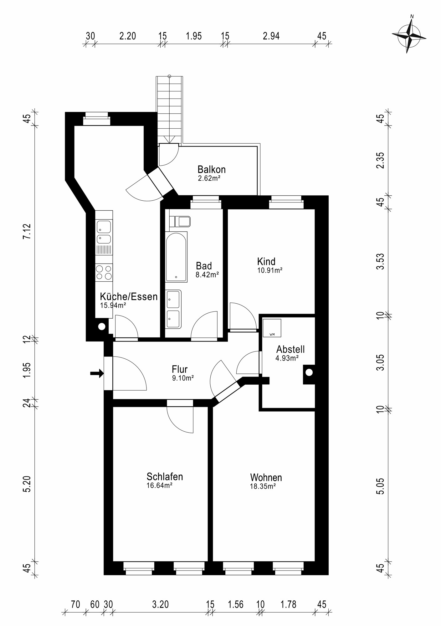 33_nachhause-immobilien__26313_grundriss Für Eigennutzer, die es nach Gohlis zieht... Attraktives Kulturdenkmal mit Garten und Terrasse in prachtvollem Villenviertel