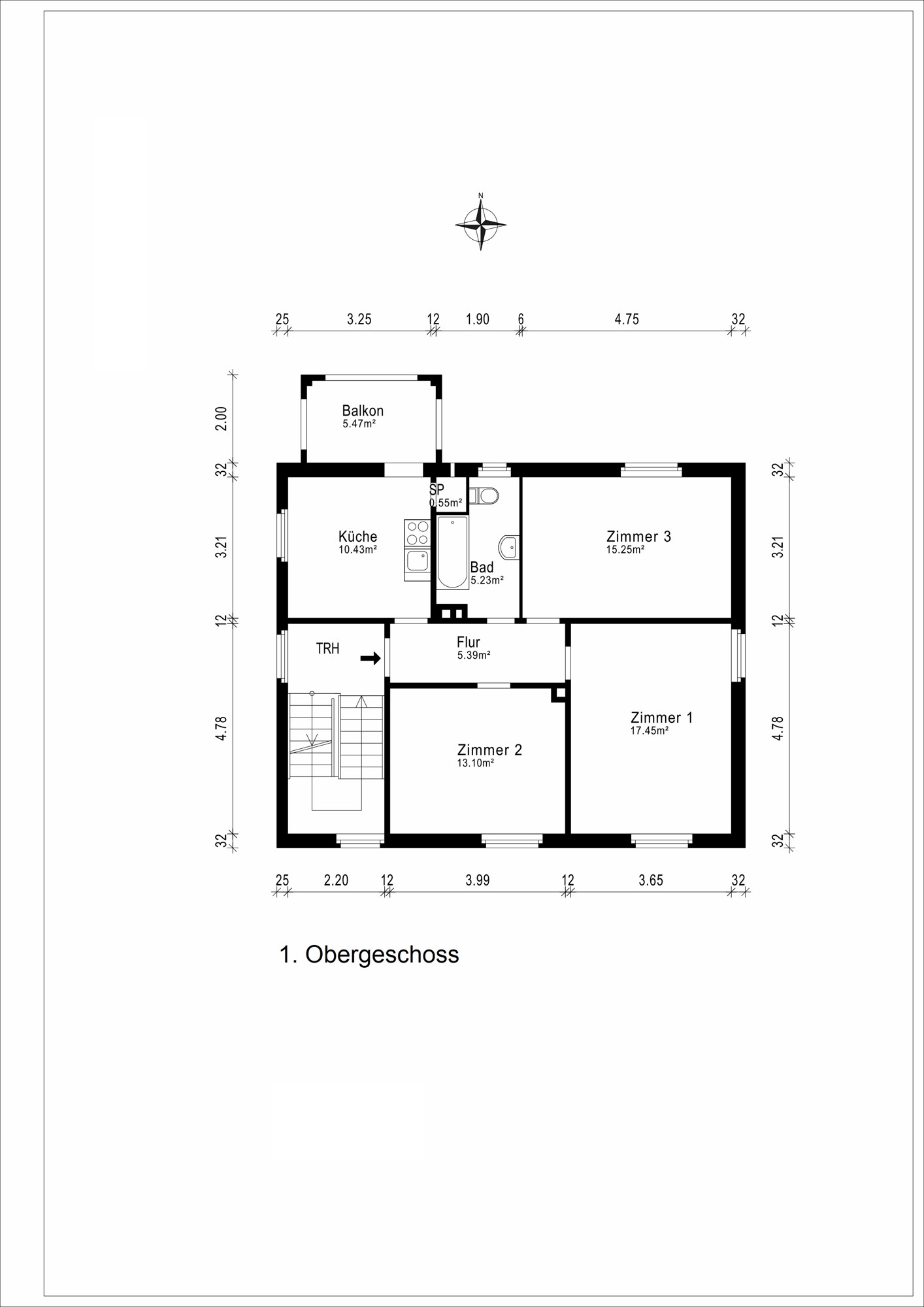 1. Obergeschoss 1. Obergeschoss