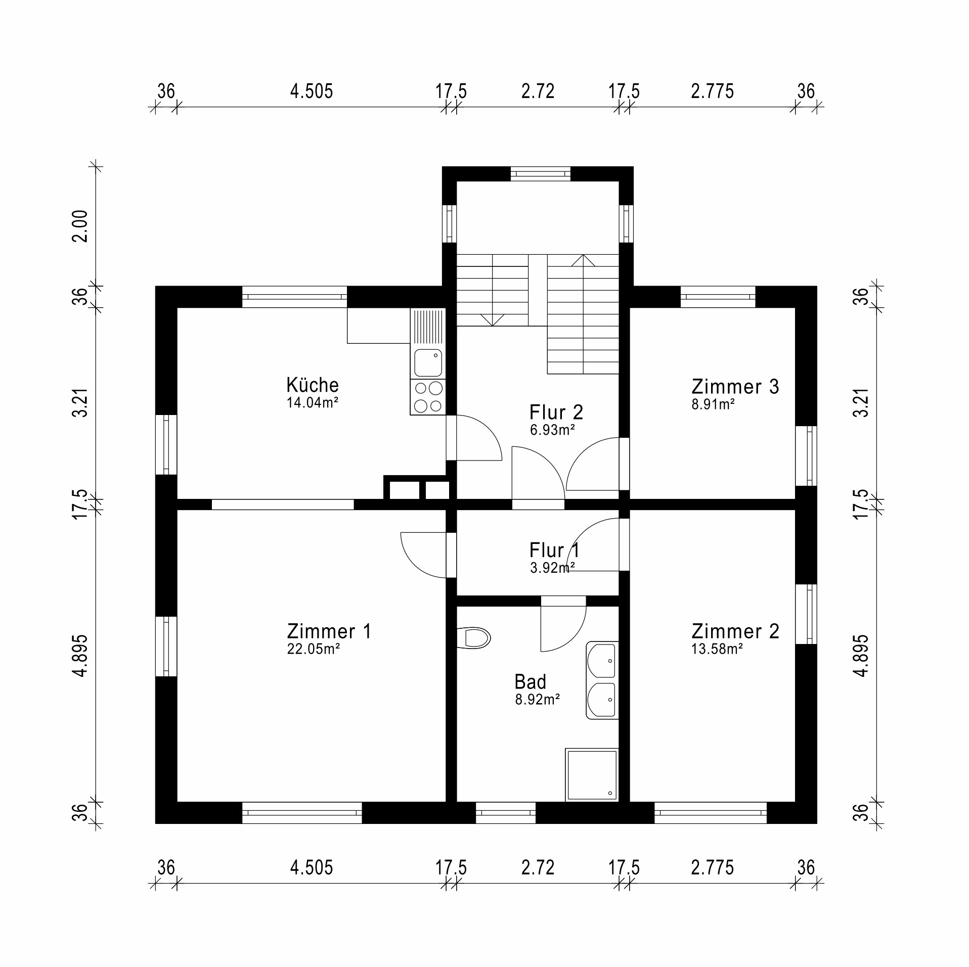Obergeschoss Obergeschoss