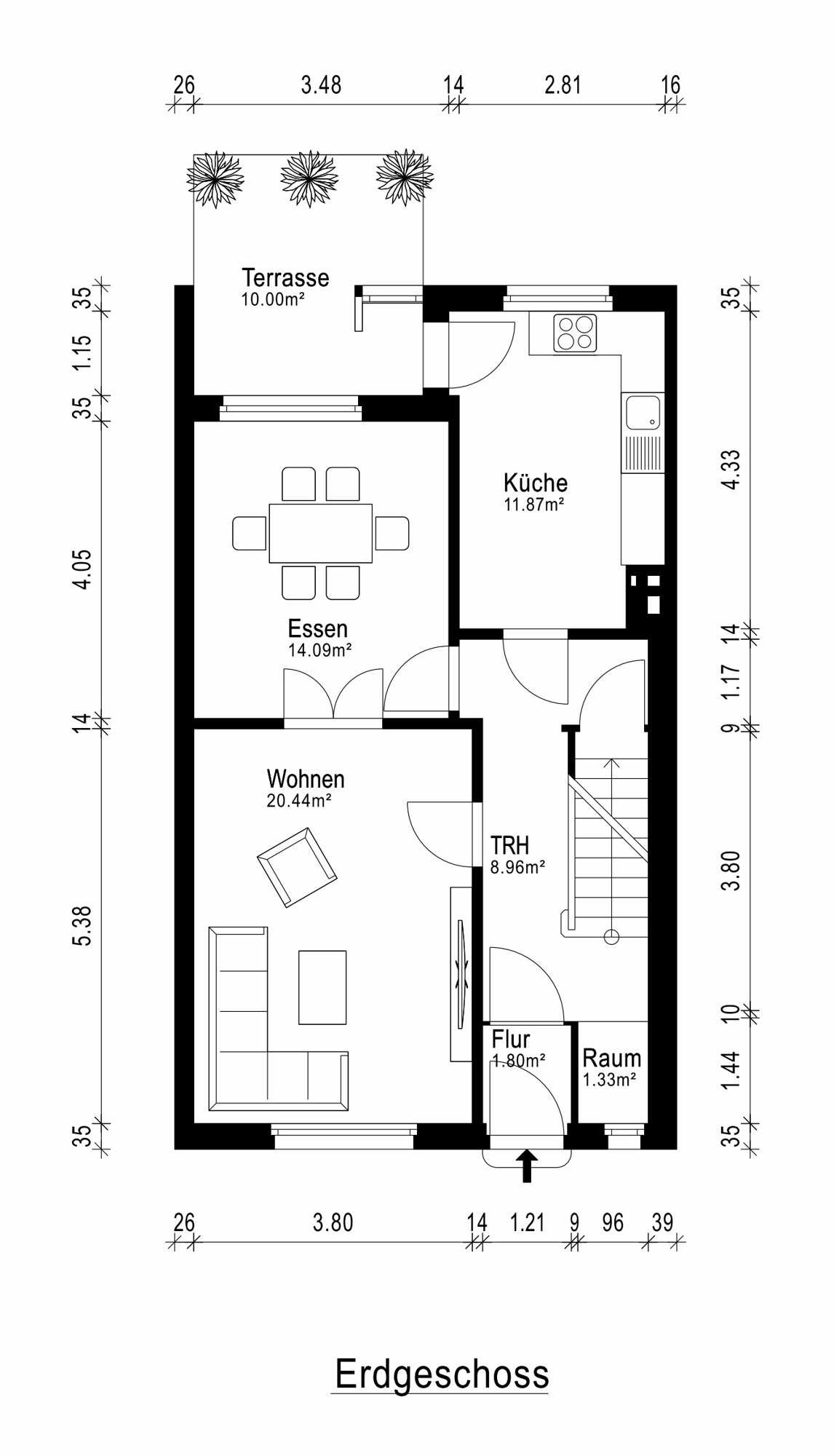 Erdgeschoss Erdgeschoss