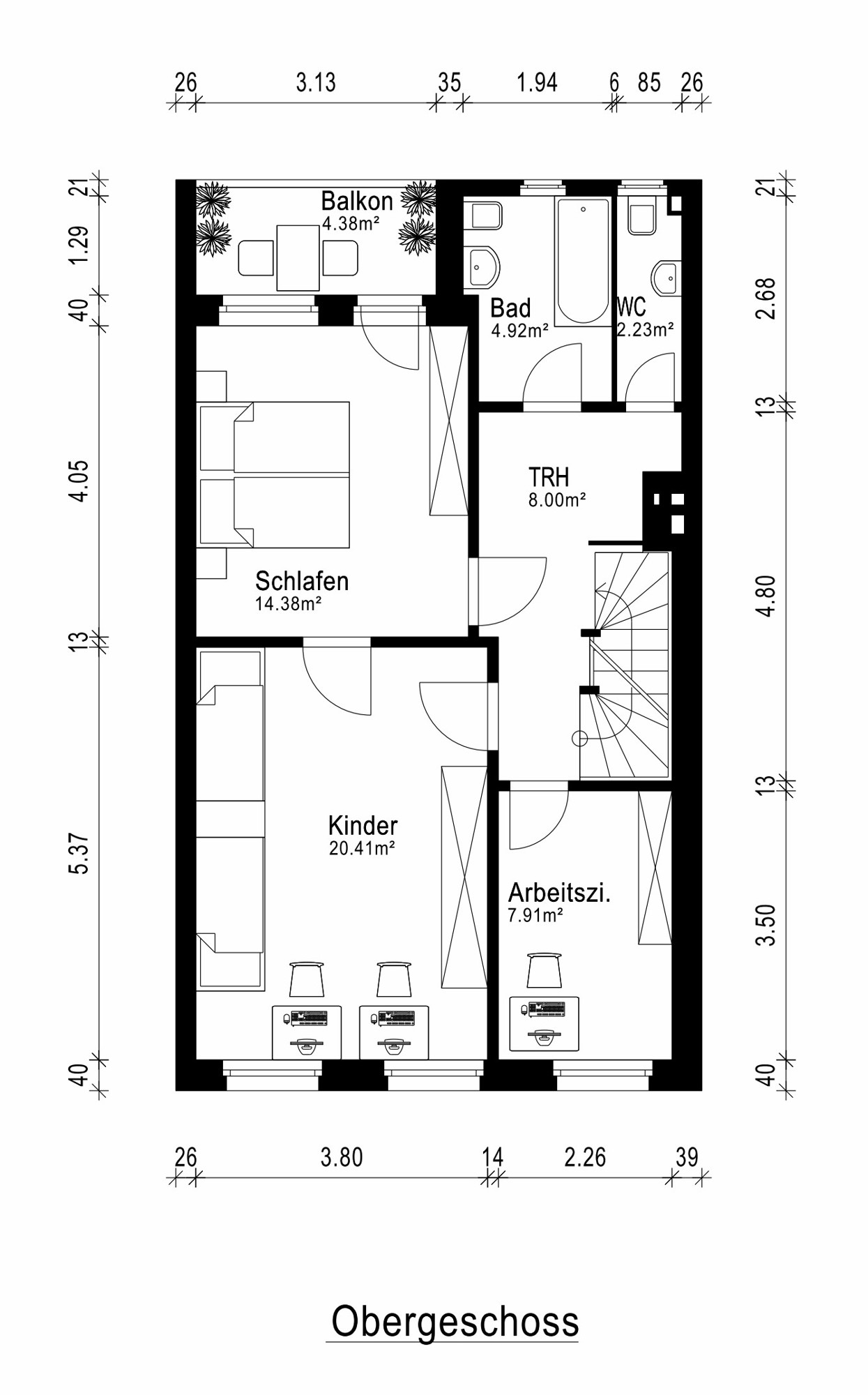 Obergeschoss Obergeschoss