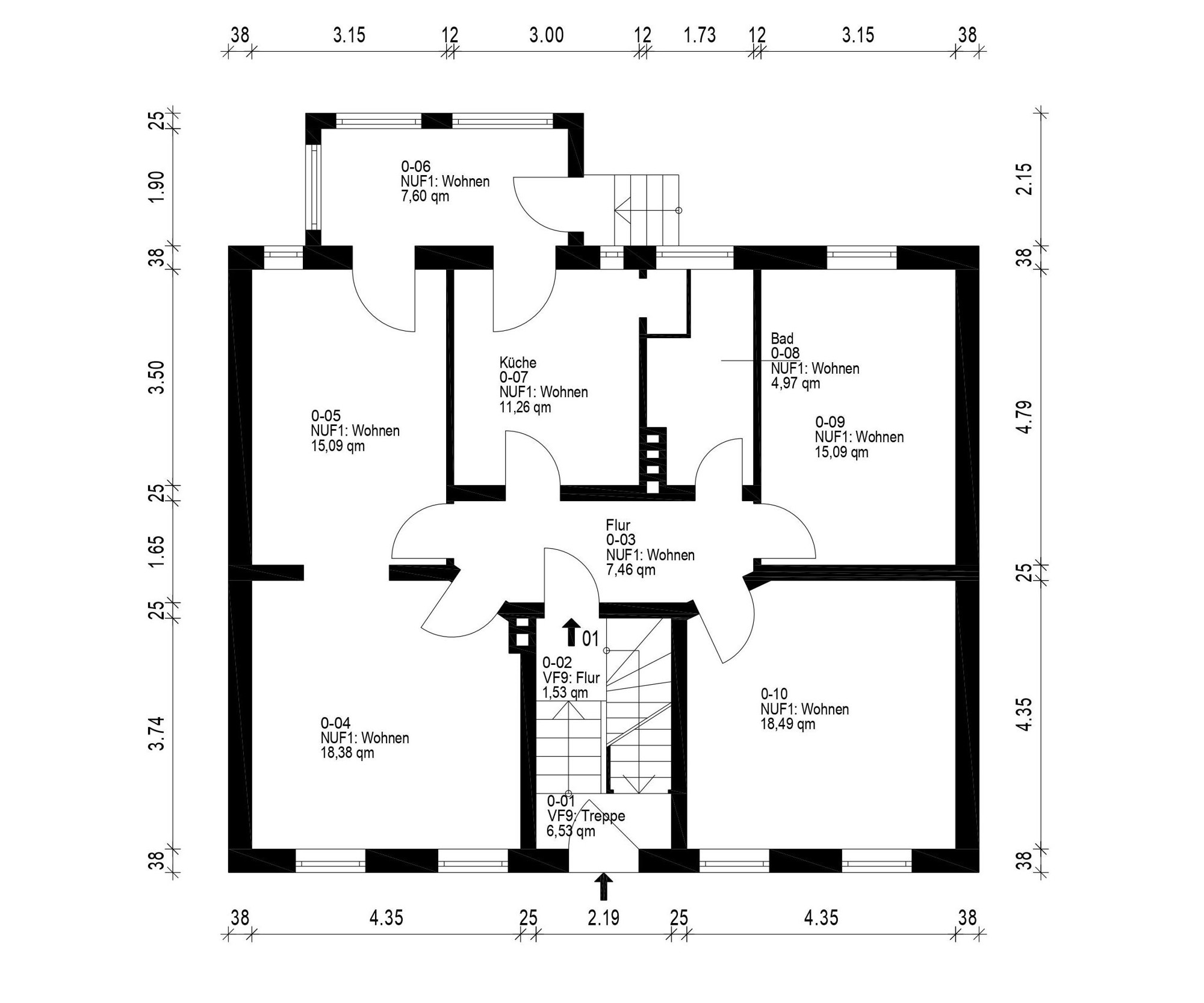 Grundriss Erdgeschoss Grundriss Erdgeschoss