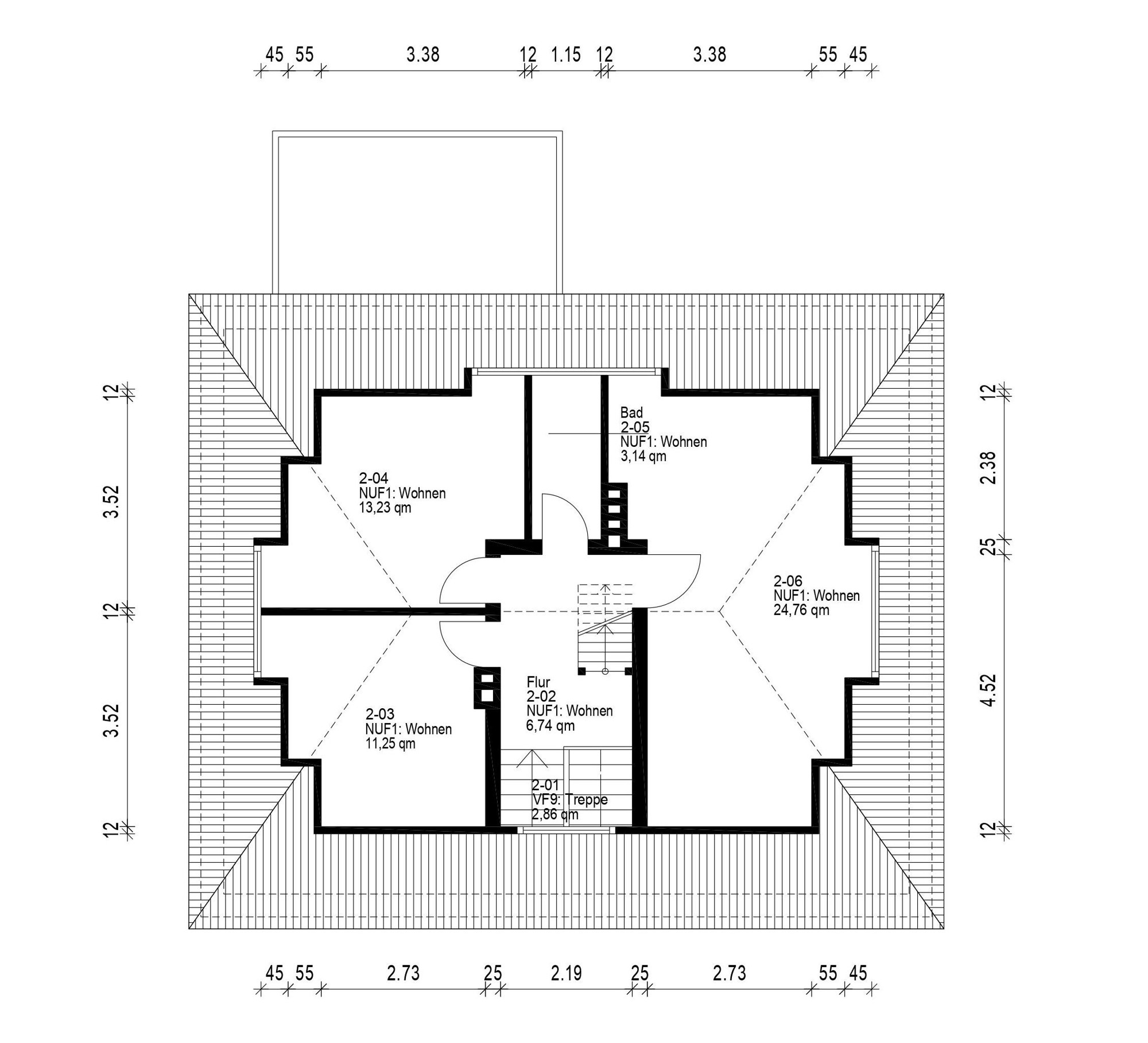 Grundriss Dachgeschoss Grundriss Dachgeschoss