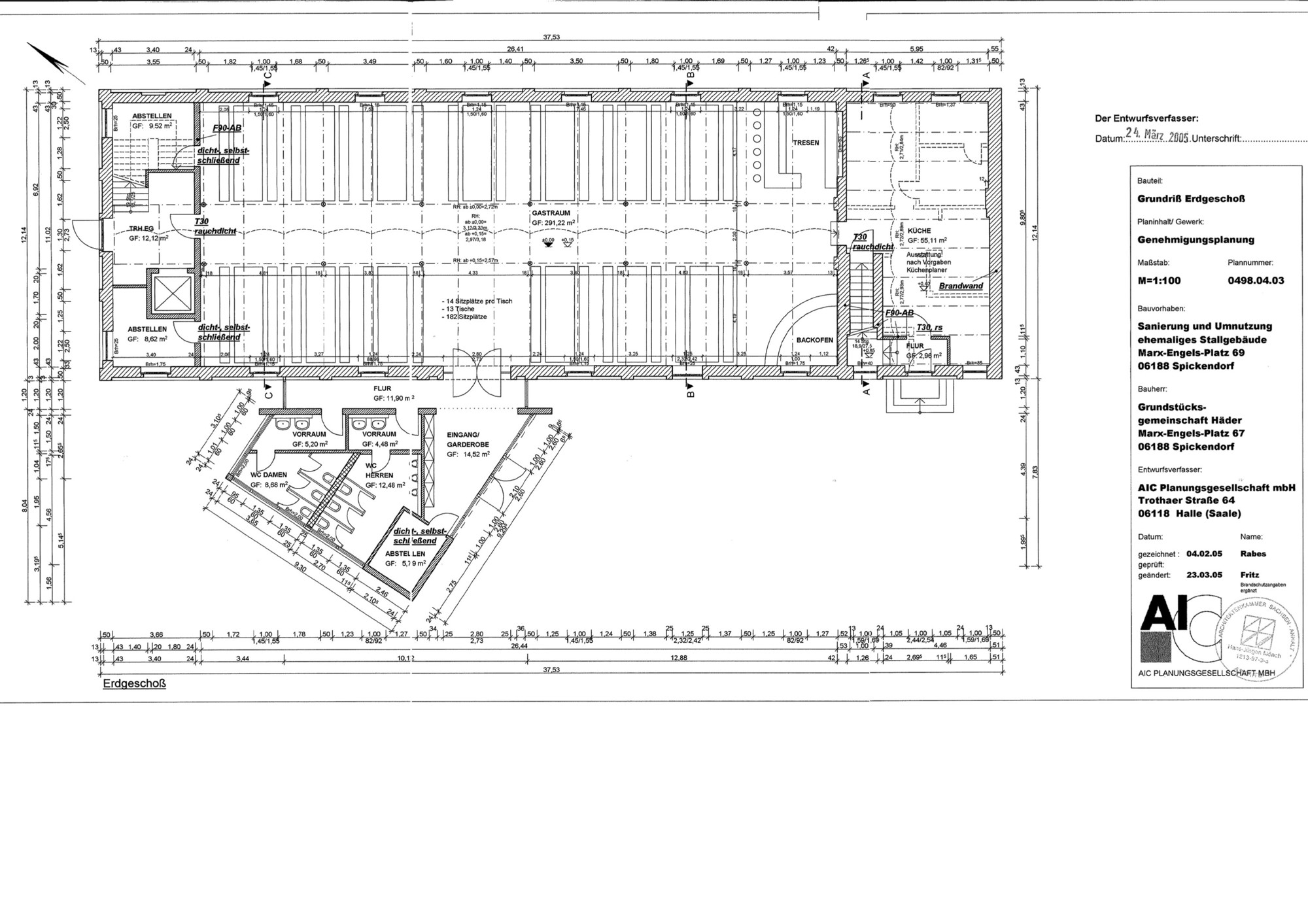 Gutsherrensaal Grundriss Erdgeschoss Gutsherrensaal Grundriss Erdgeschoss